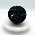Load image into Gallery viewer, Marble food and drink bowl | Nero Marquina