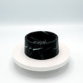 Load image into Gallery viewer, Marble food and drink bowl | Nero Marquina