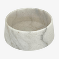 Load image into Gallery viewer, marble food bowl 23cm carrara
