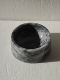 Load image into Gallery viewer, STUDIO ANIMAUX | Marble food and drink bowl | Grey