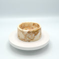 Load image into Gallery viewer, Marble food and drink bowl | Calacatta Gold
