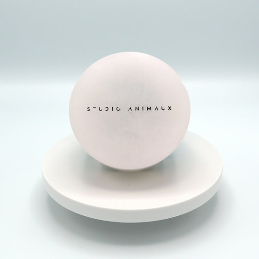 Marble food and drink bowl | Pink Onyx | Ø 12 cm