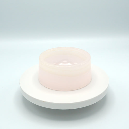 Marble food and drink bowl | Pink Onyx | Ø 12 cm