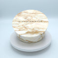 Load image into Gallery viewer, Marble food and drink bowl | Calacatta Gold
