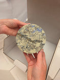Load image into Gallery viewer, Marble food and drink bowl | Bolivian Blue | Ø 12 cm

