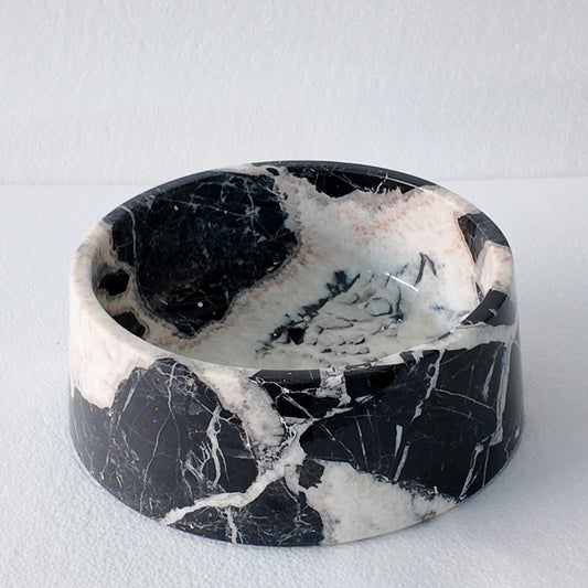 STUDIO ANIMAUX | Marble food and drink bowl | Grand Antique Marble | Pre Order 31-10-2026