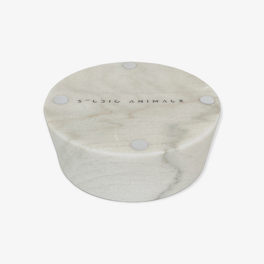 Carrara white - 19 cm